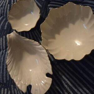 Set of 3 Lenox dishes
